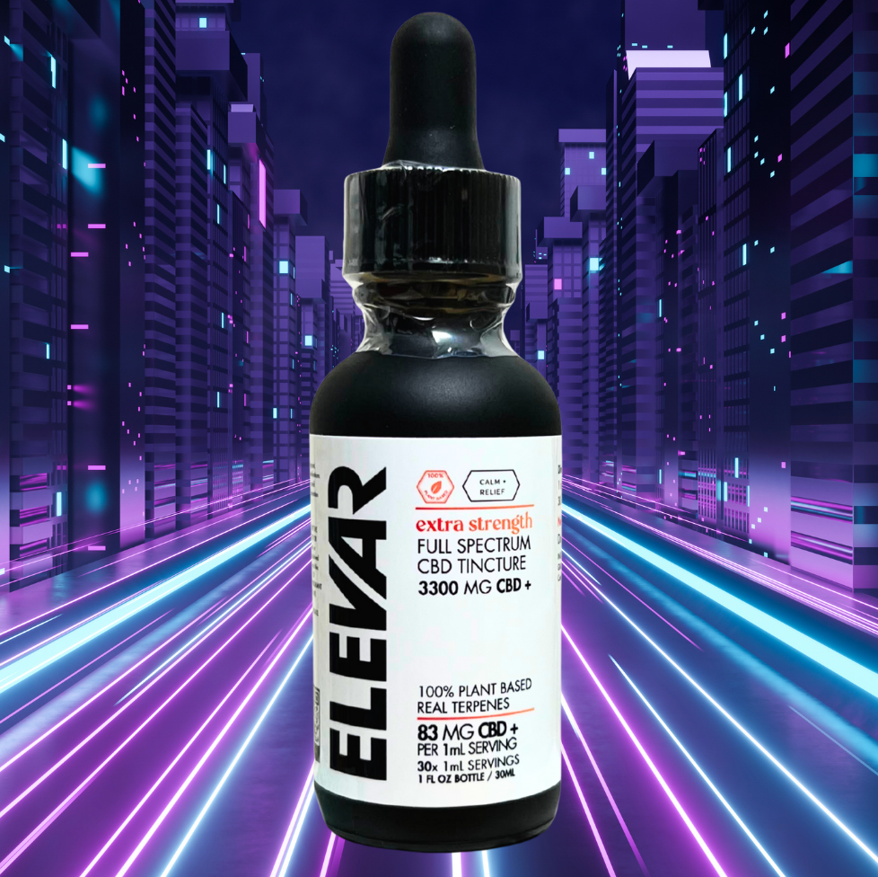 ELEVAR 3300mg FULL SPECTRUM TINCTURE