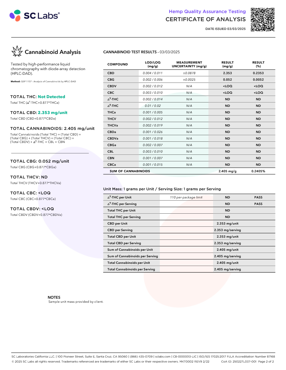 BAILEY'S CBD CALMING CAT TREATS