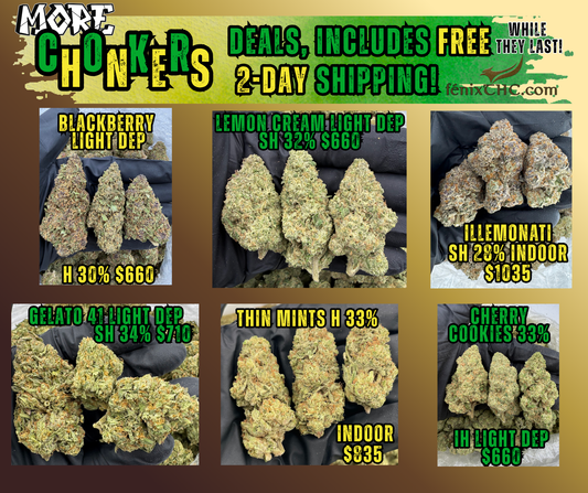 BULK FLOWER MENUS & SPECIALS : THCA STRAINS, ECONOMY & PREMIUM: UPDATED 6/11