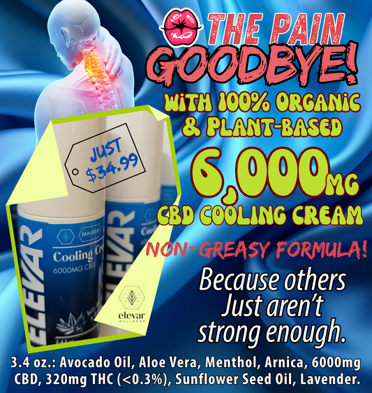 6000mg CBD Pain Cream