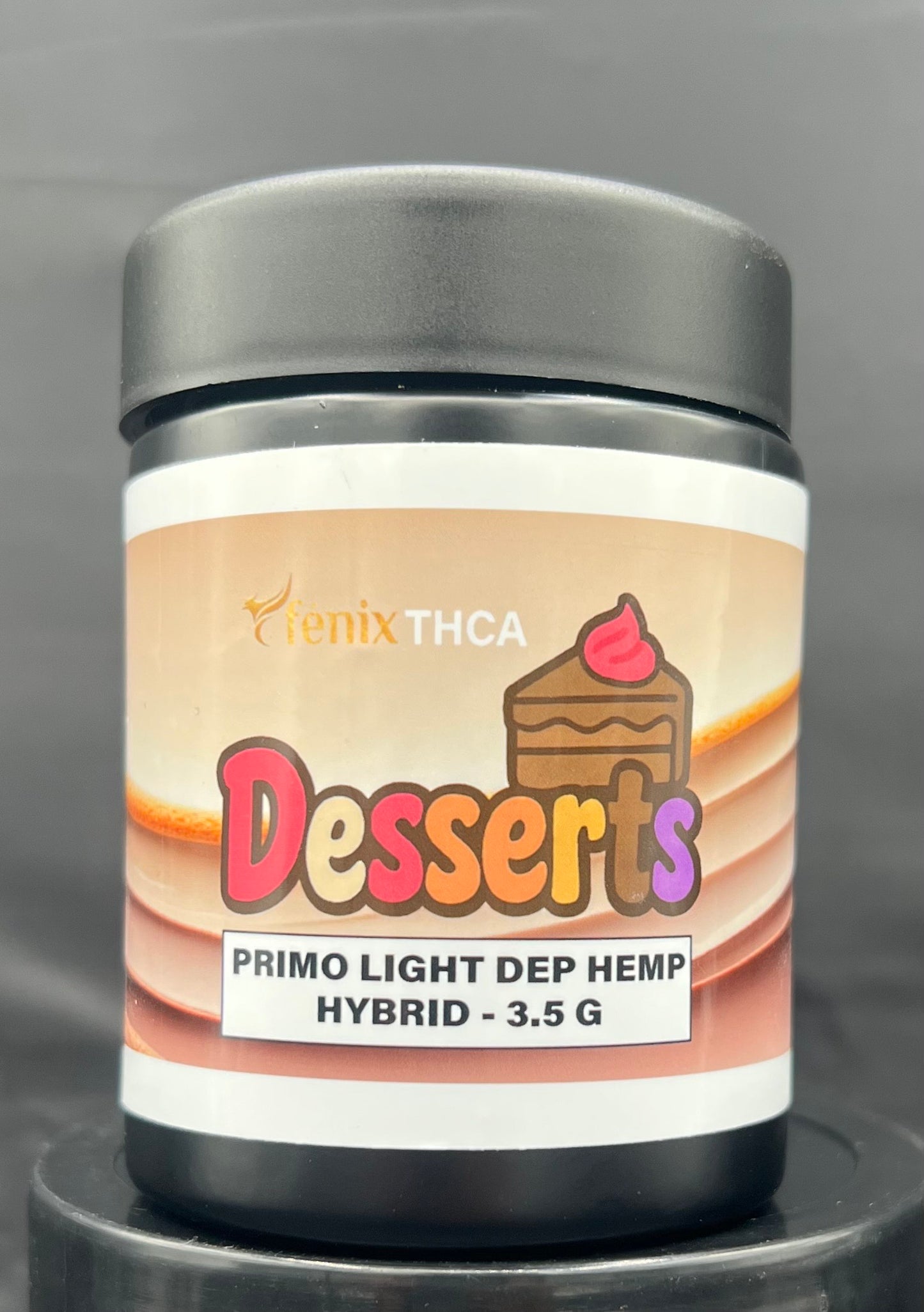 DESSERTS THCA FLOWER, BRANDED & JARRED