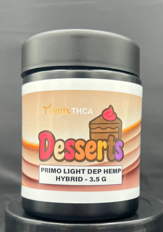 DESSERTS THCA FLOWER, BRANDED & JARRED