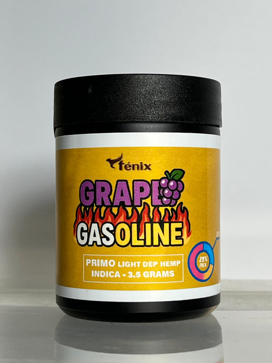 GRAPE GASOLINE THCA FLOWER, BRANDED & JARRED