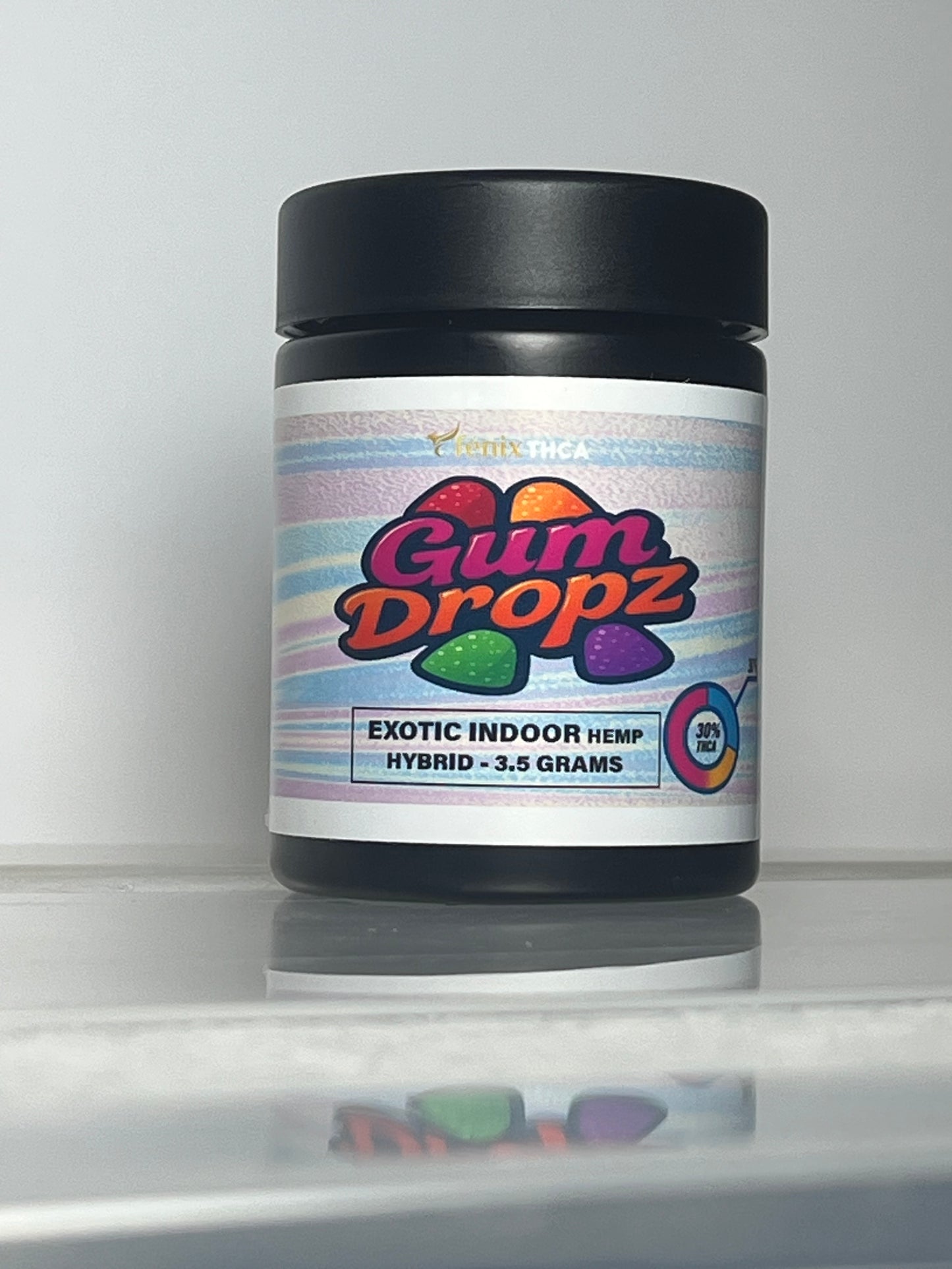 GUM DROPZ THCA FLOWER, BRANDED & JARRED