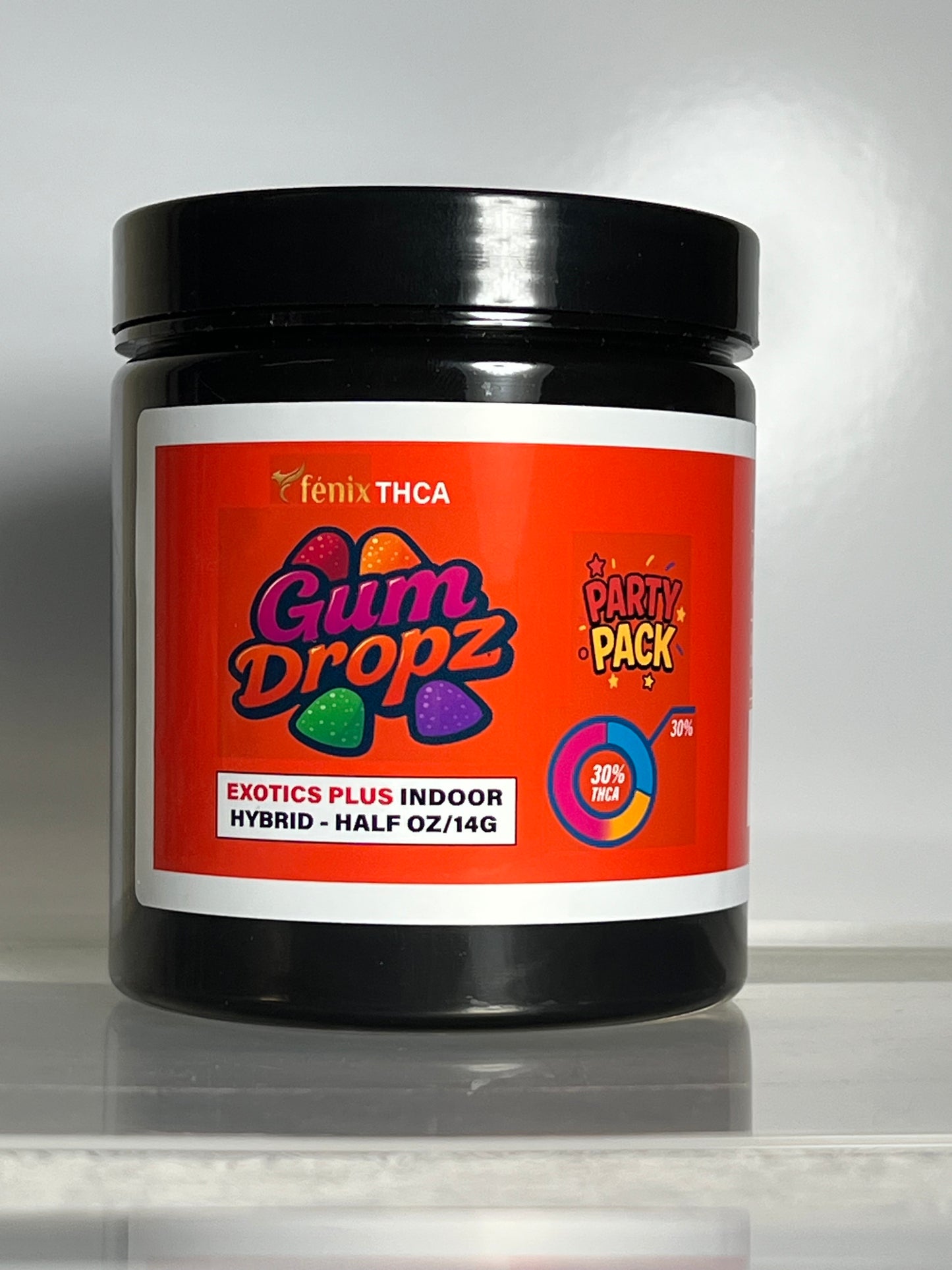 GUM DROPZ THCA FLOWER, BRANDED & JARRED