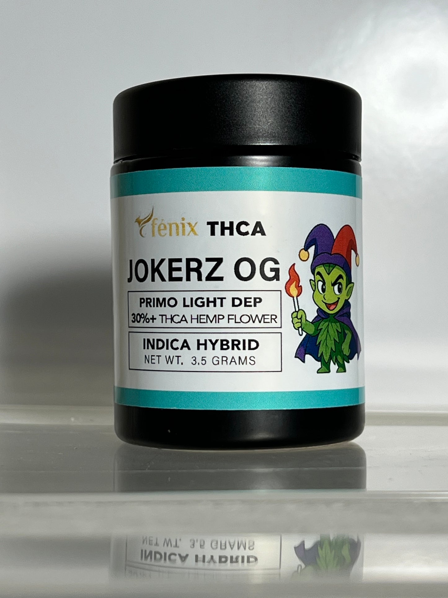 JOKERZ OG THCA FLOWER, BRANDED & JARRED