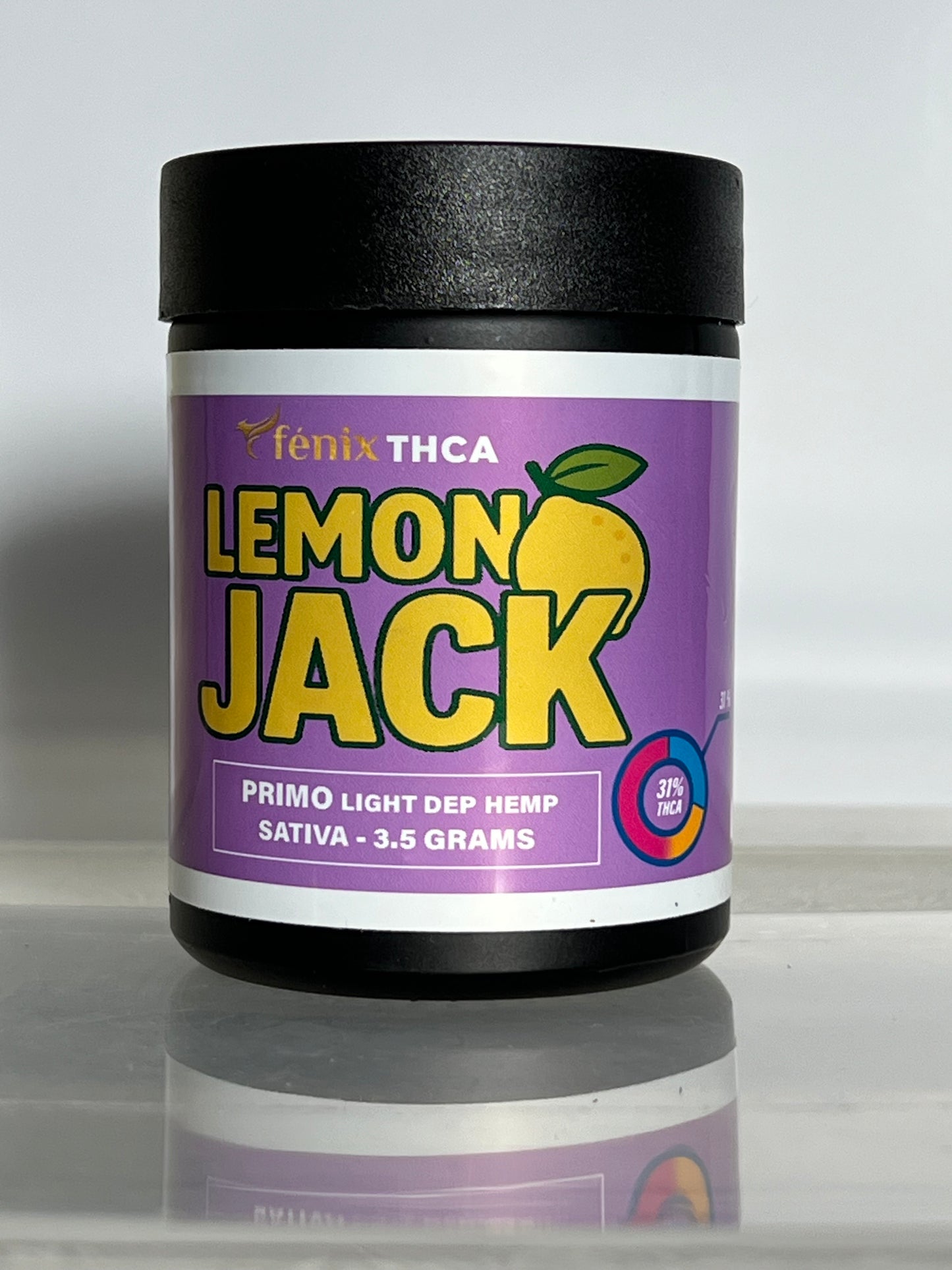 LEMON JACK THCA FLOWER, BRANDED & JARRED