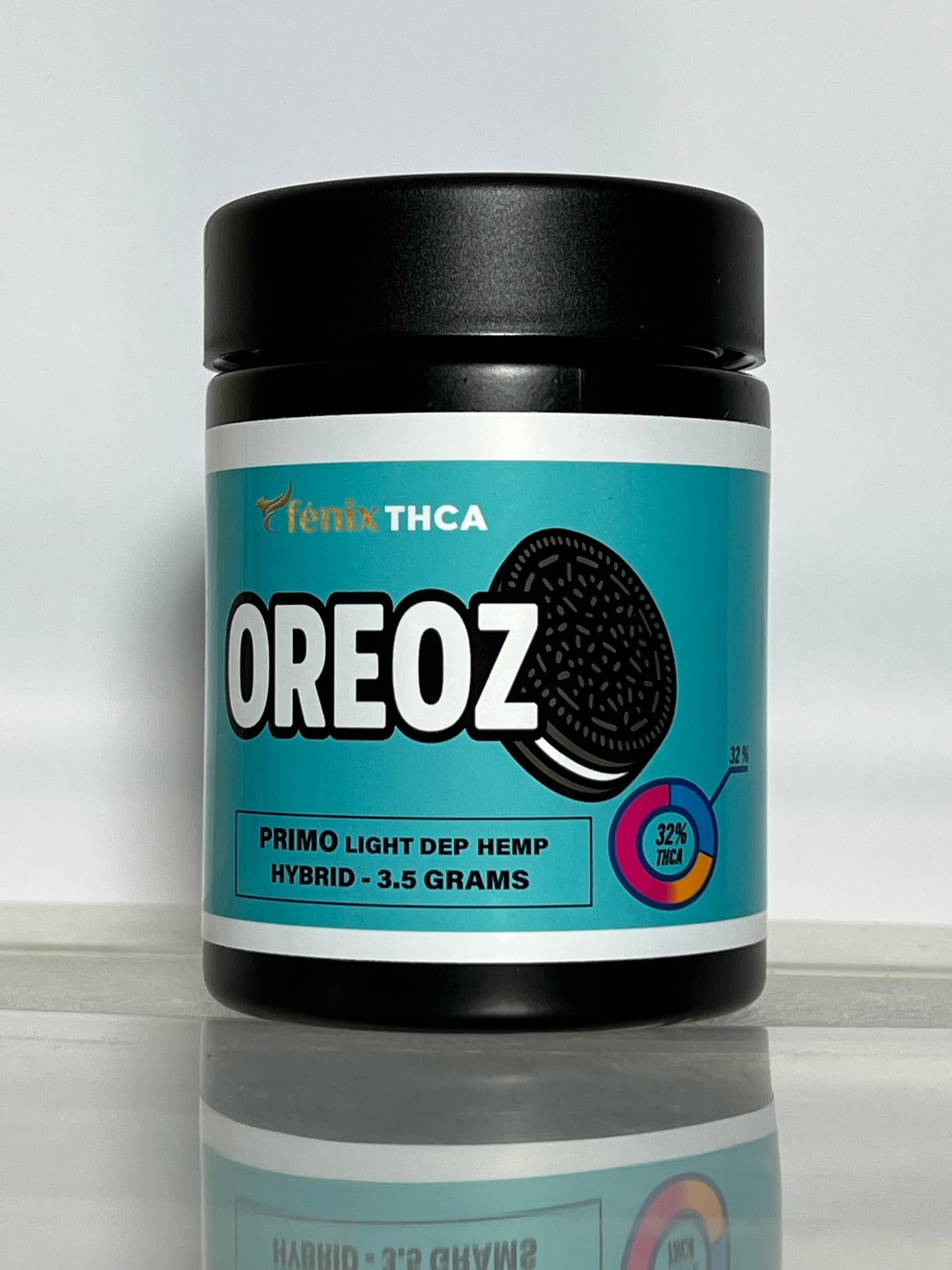 OREOZ THCA FLOWER, BRANDED & JARRED