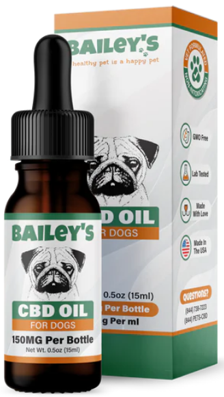 BAILEY'S CBD DOG TINCTURE, ORIGINAL