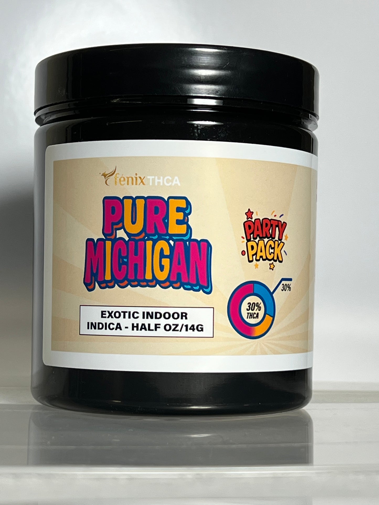 PURE MICHIGAN THCA FLOWER, BRANDED & JARRED