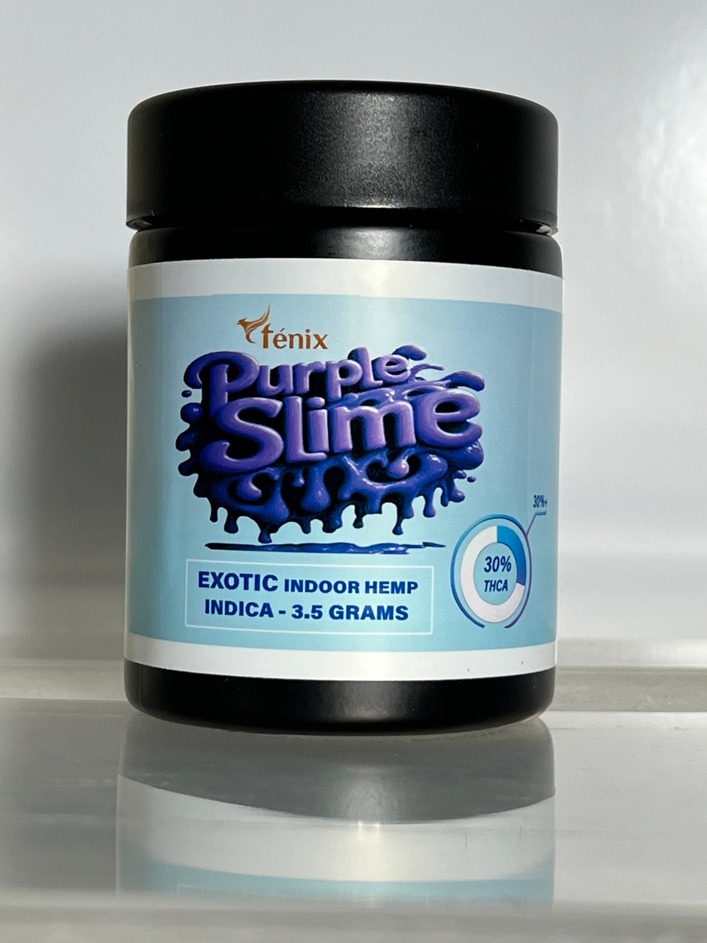 PURPLE SLIME THCA FLOWER, BRANDED & JARRED