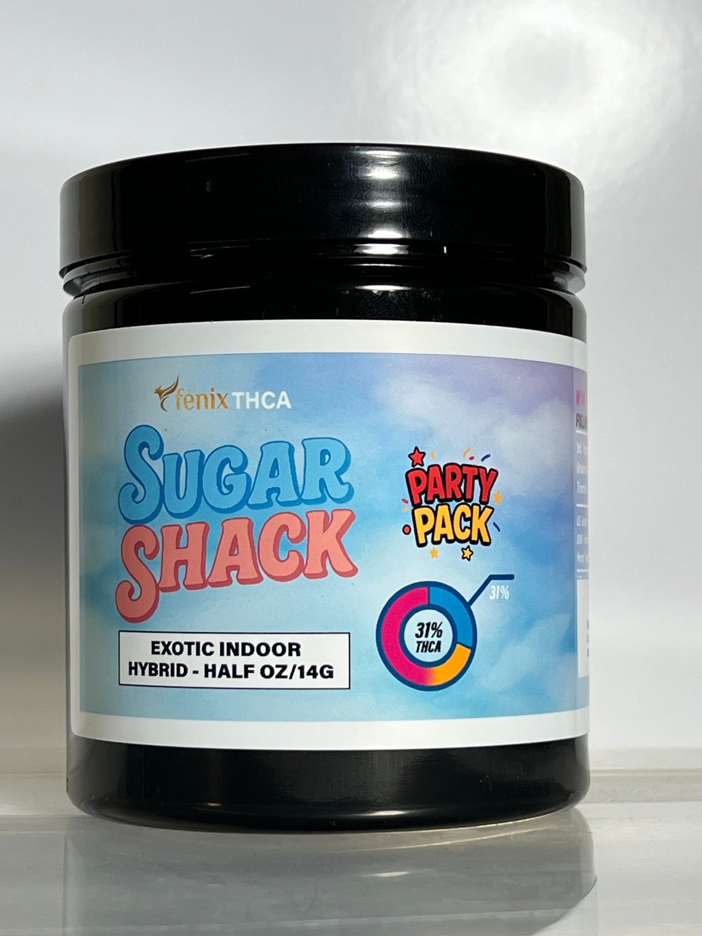 SUGAR SHACK THCA FLOWER, BRANDED & JARRED