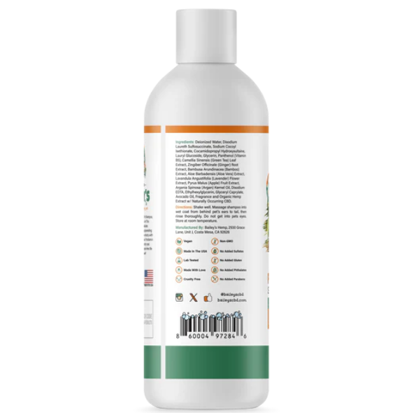 BAILEY'S CBD PET SHAMPOO
