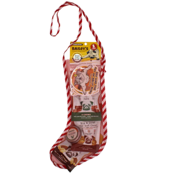 Bailey’s Pet CBD Holiday Stocking for Dogs