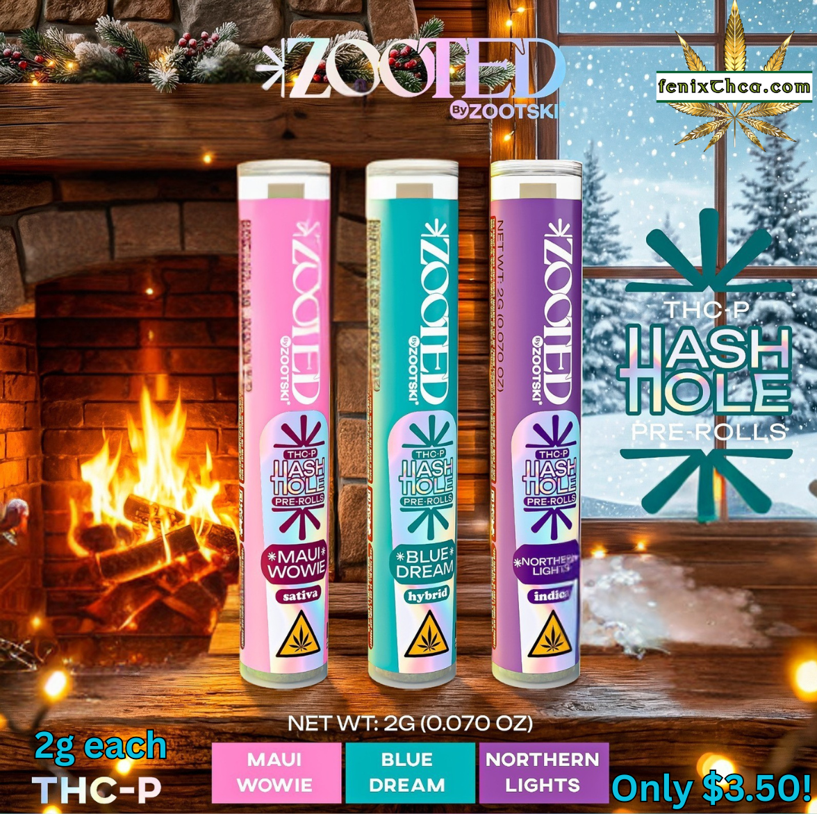 ZOOTSKI THCP 2g HASH HOLE DONUT PRE-ROLLS
