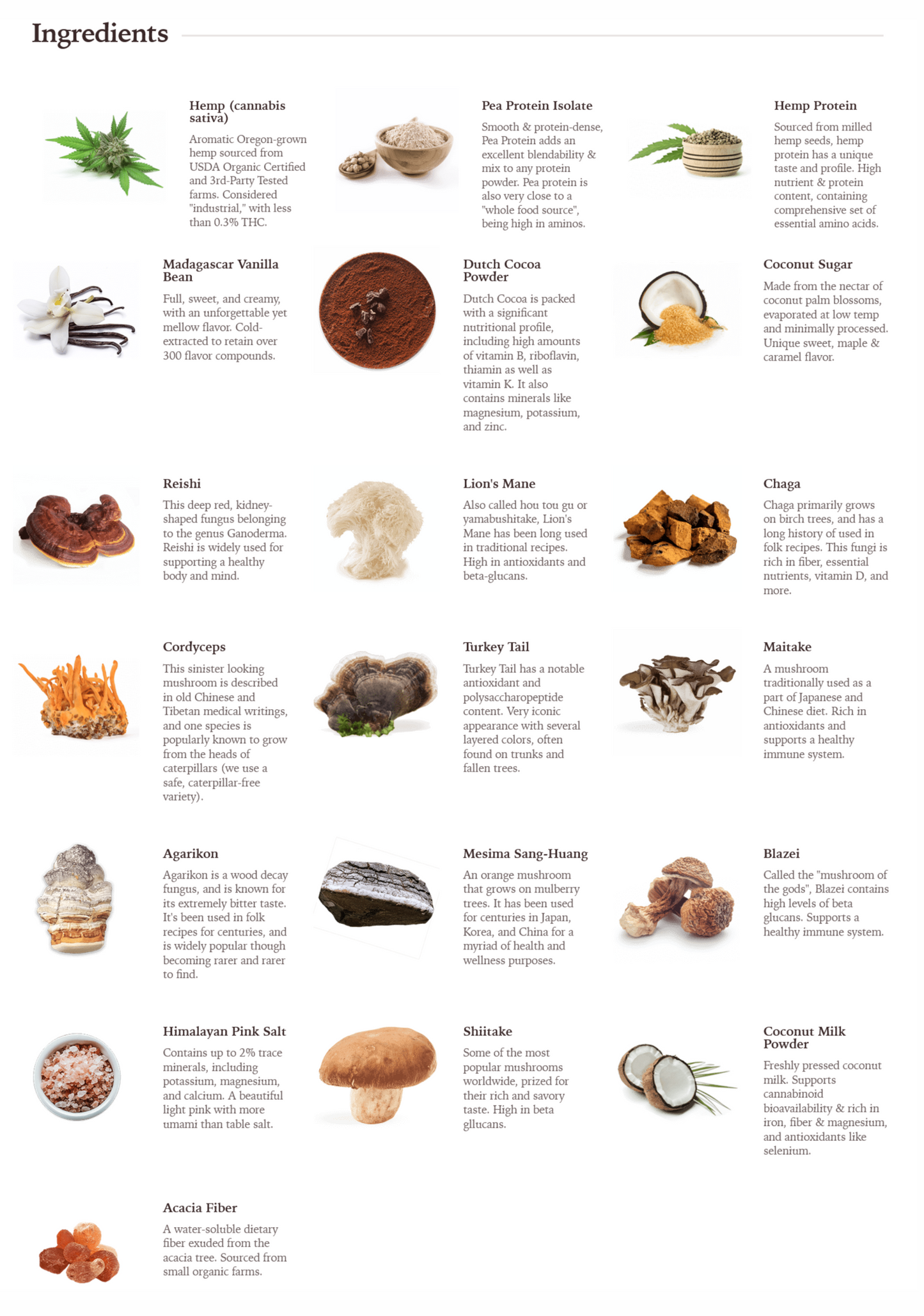 BROTHERS APOTHECARY Magickal Adaptogenic Mushroom | CBD Protein Powder