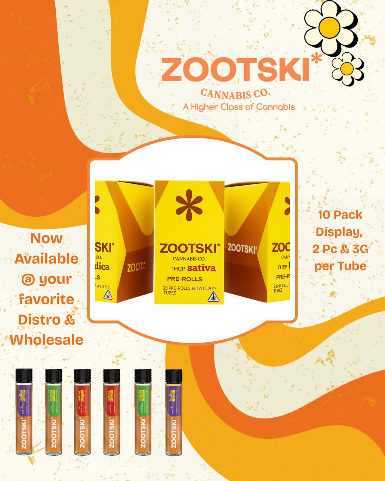 ZOOTSKI THCP 1.5g PRE-ROLLS